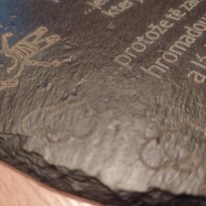 gravírování do břidlice